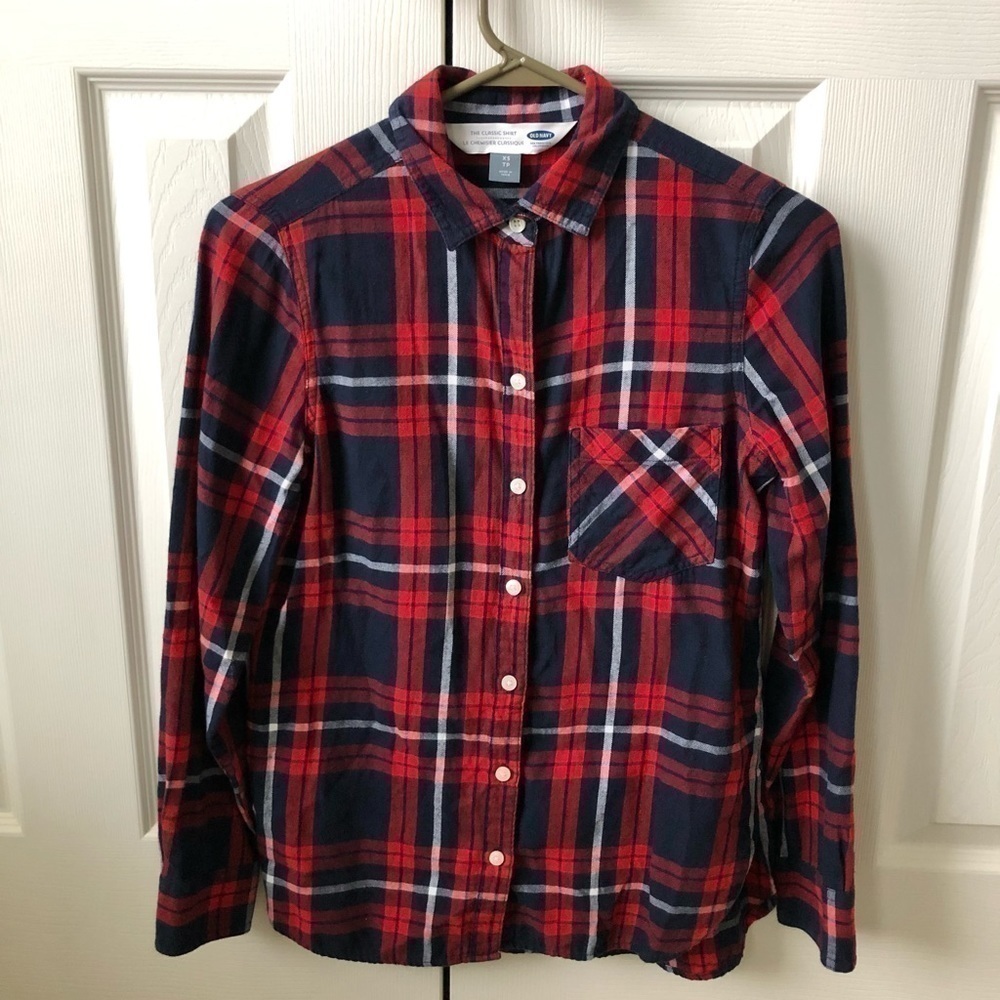Old Navy Flannel Button Down
